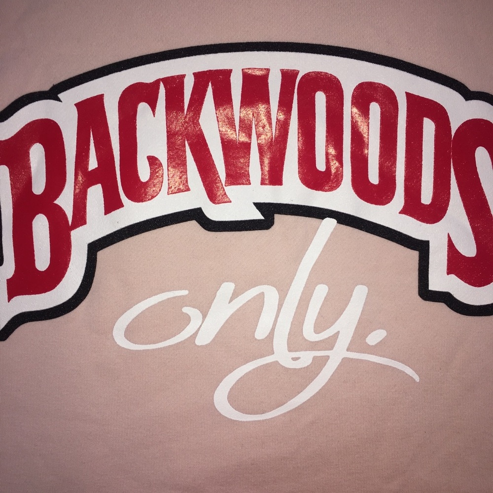 BACKWOODS ONLY CROP HOODIE